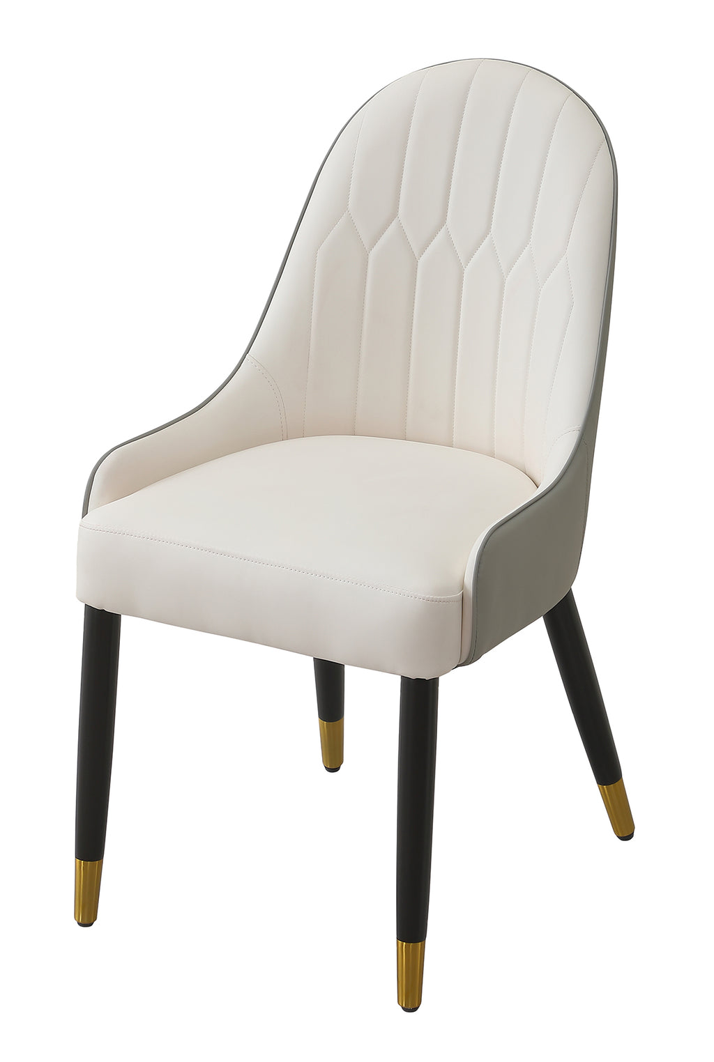 Modern Dining Chairs Set of 2 pcs Faux Leather Dining Chair
