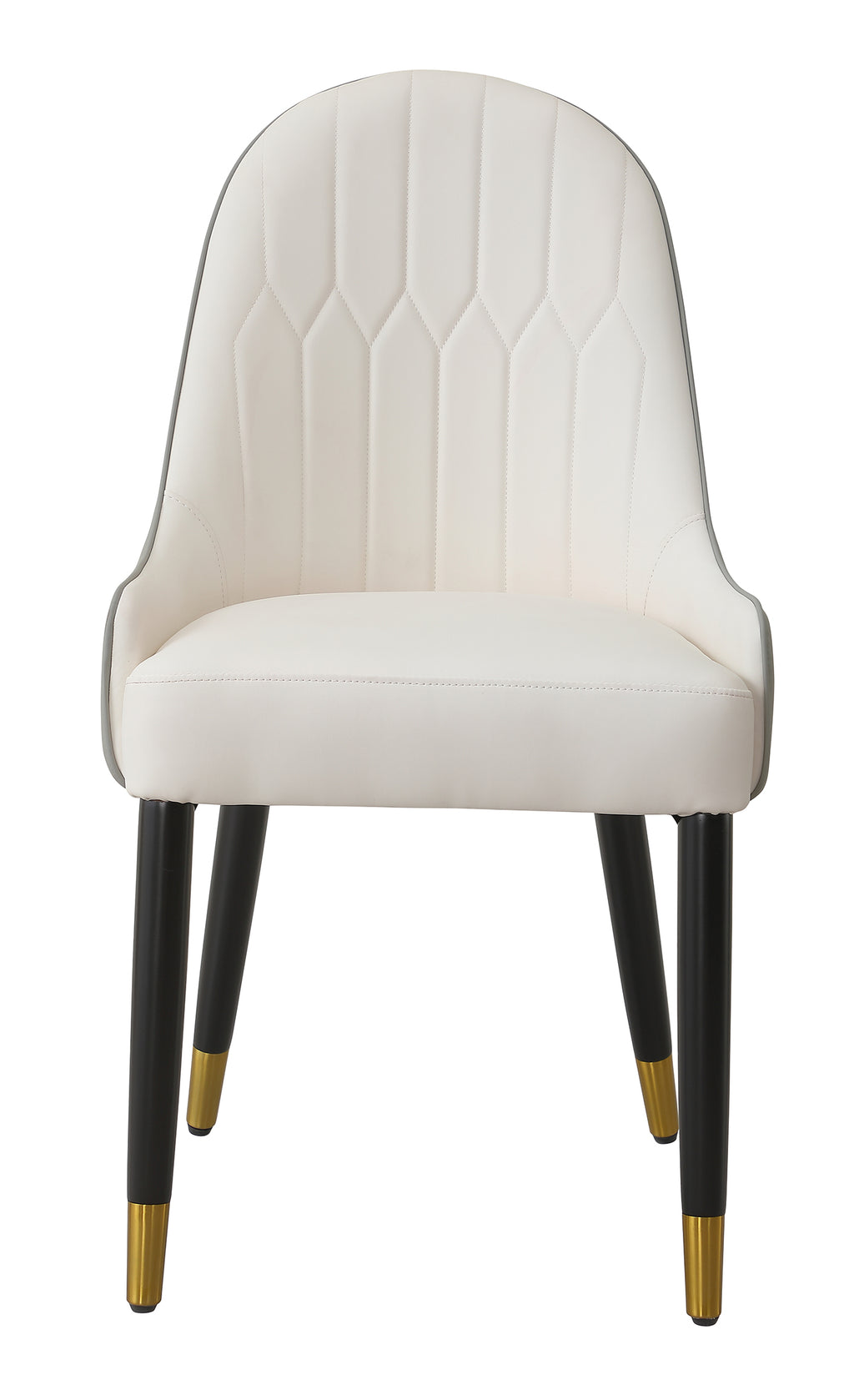 Modern Dining Chairs Set of 2 pcs Faux Leather Dining Chair