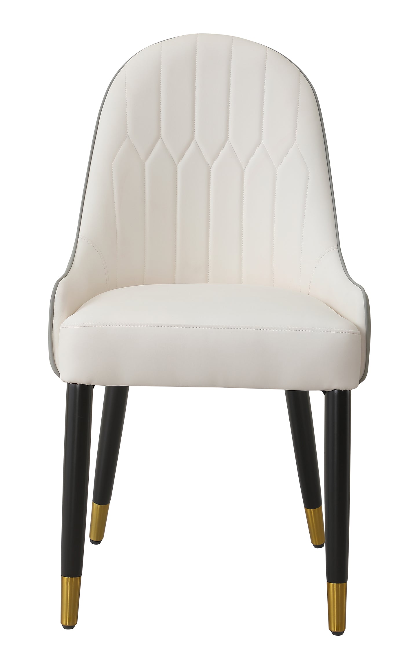 Modern Dining Chairs Set of 2 pcs Faux Leather Dining Chair