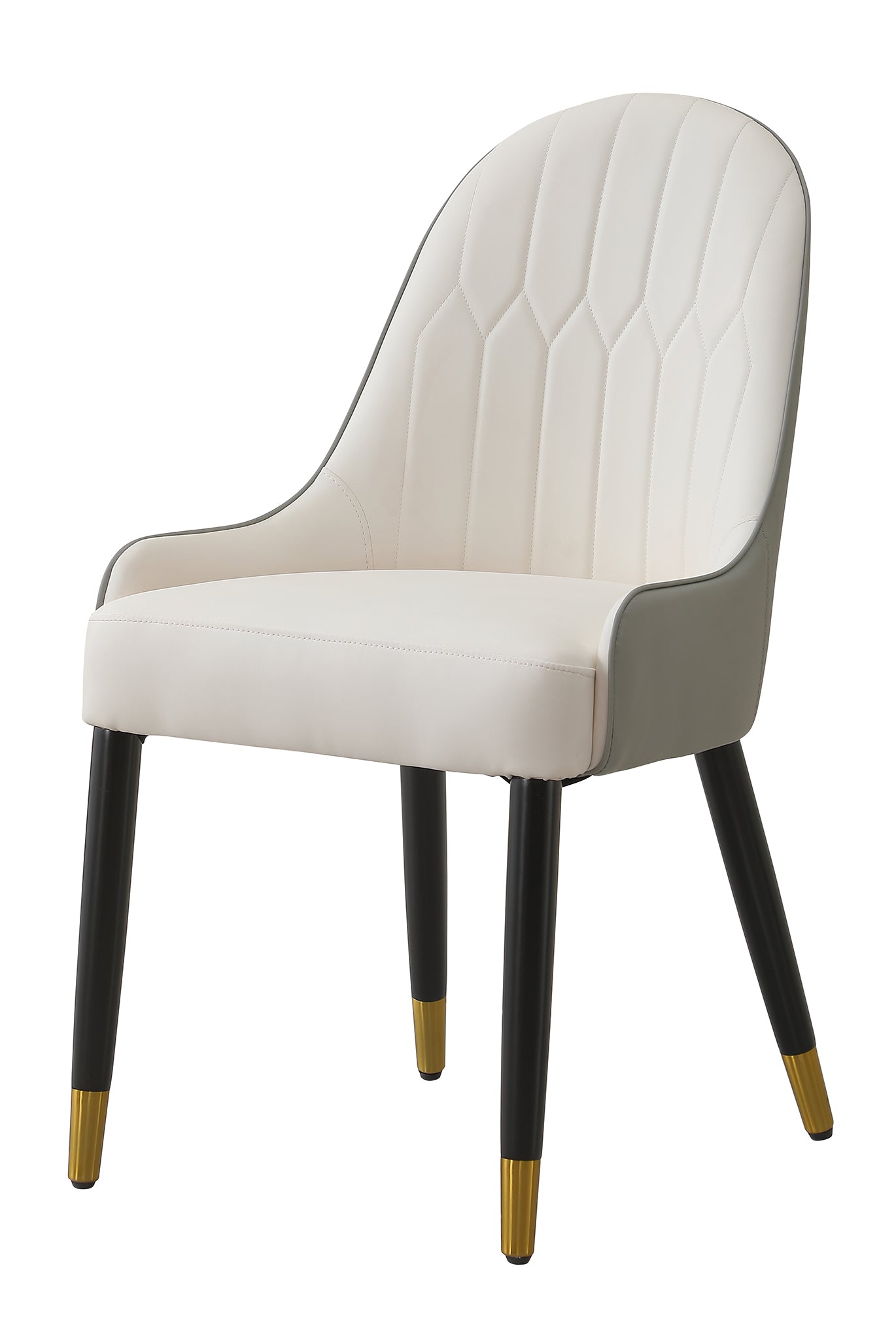 Modern Dining Chairs Set of 2 pcs Faux Leather Dining Chair