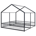 Metal Twin Size House Platform Beds