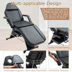 Massage Salon Tattoo Chair with Hydraulic Stool