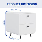 Modern Night Stand Storage Cabinet