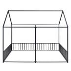 Metal Twin Size House Platform Beds