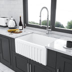 Small Farmhouse Sink - 24 x 18 x 10 Inch Kitchen Sink