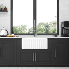 Small Farmhouse Sink - 24 x 18 x 10 Inch Kitchen Sink