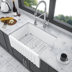Small Farmhouse Sink - 24 x 18 x 10 Inch Kitchen Sink