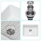 Small Farmhouse Sink - 24 x 18 x 10 Inch Kitchen Sink