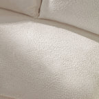 Curved Sofa with Ingenious Shape in Beige