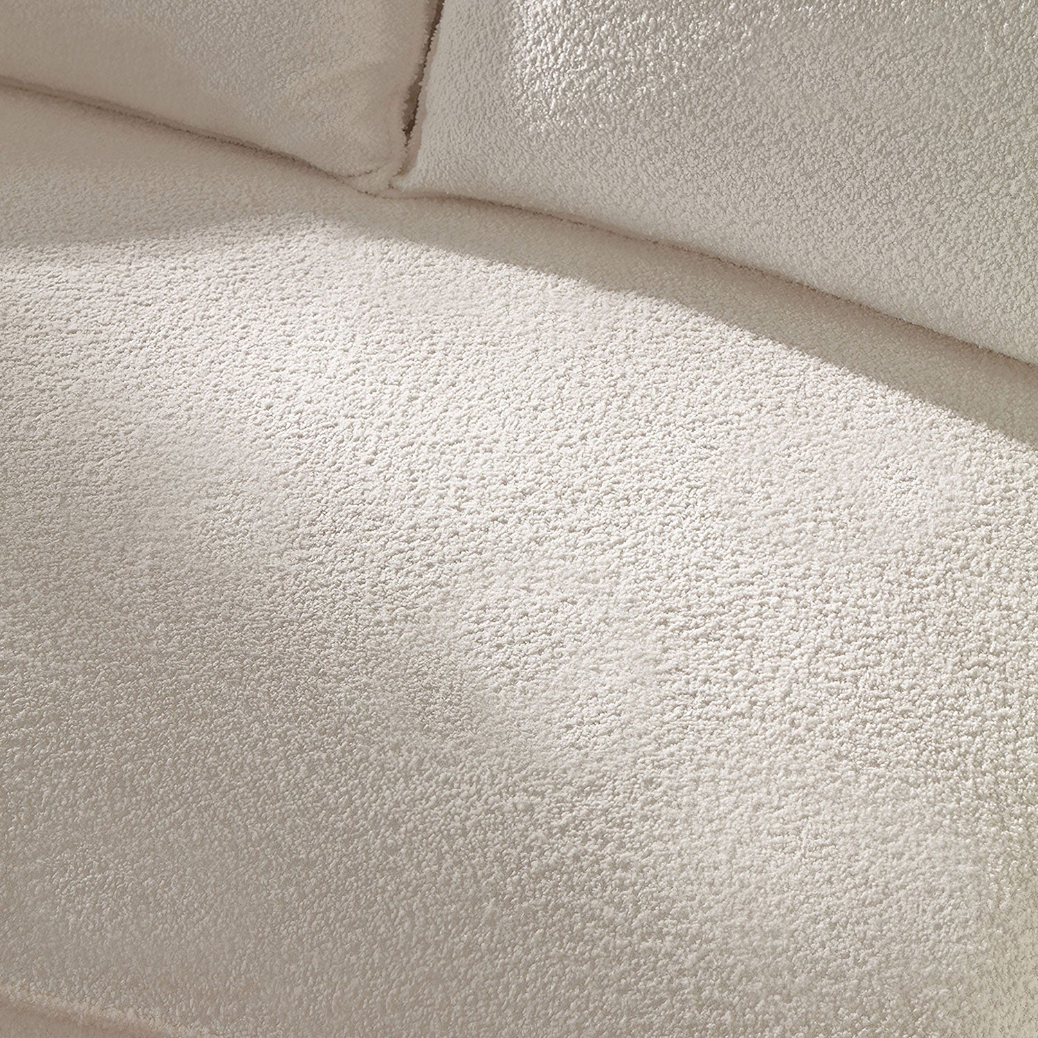 Curved Sofa with Ingenious Shape in Beige