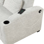 61.6" Pull Out Sofa Bed Modern Chenille Convertible Loveseat