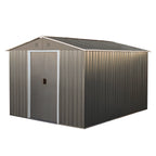 8x10ft Outdoor Metal Storage Shed