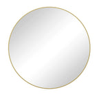 36 Inch Wall Mirror in Gold