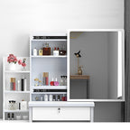 Fashion Vanity Desk with Mirror and Lights