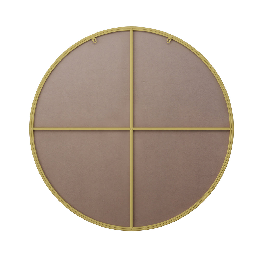 36 Inch Wall Mirror in Gold