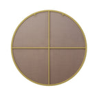 36 Inch Wall Mirror in Gold