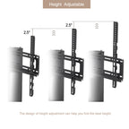 Height and Angle Adjustable Multi-Function Mobile TV Stand