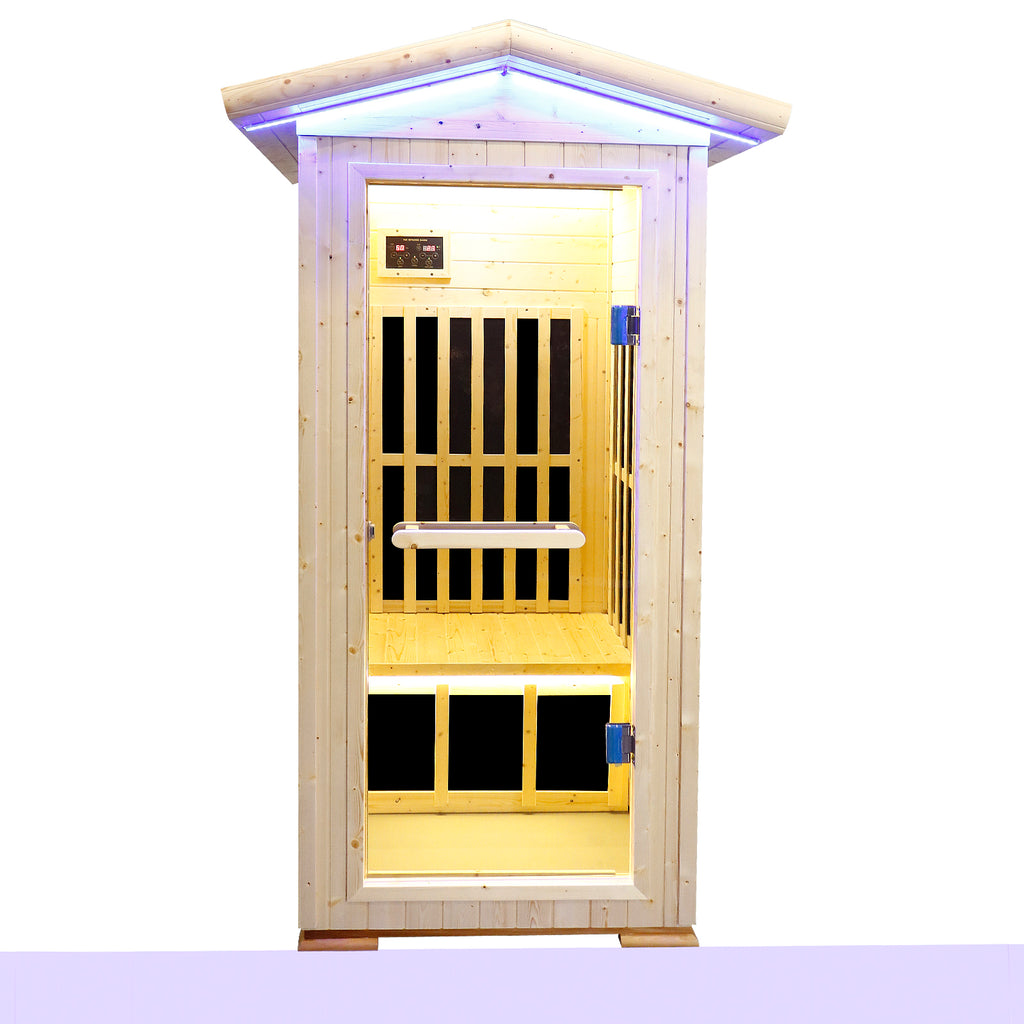 Single Person Spruce Far Infrared Sauna