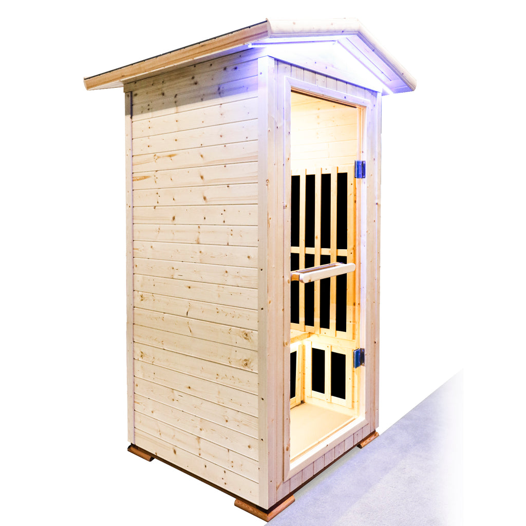 Single Person Spruce Far Infrared Sauna