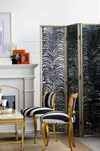 Herero 4-Panel Decorative Screen Room Divider