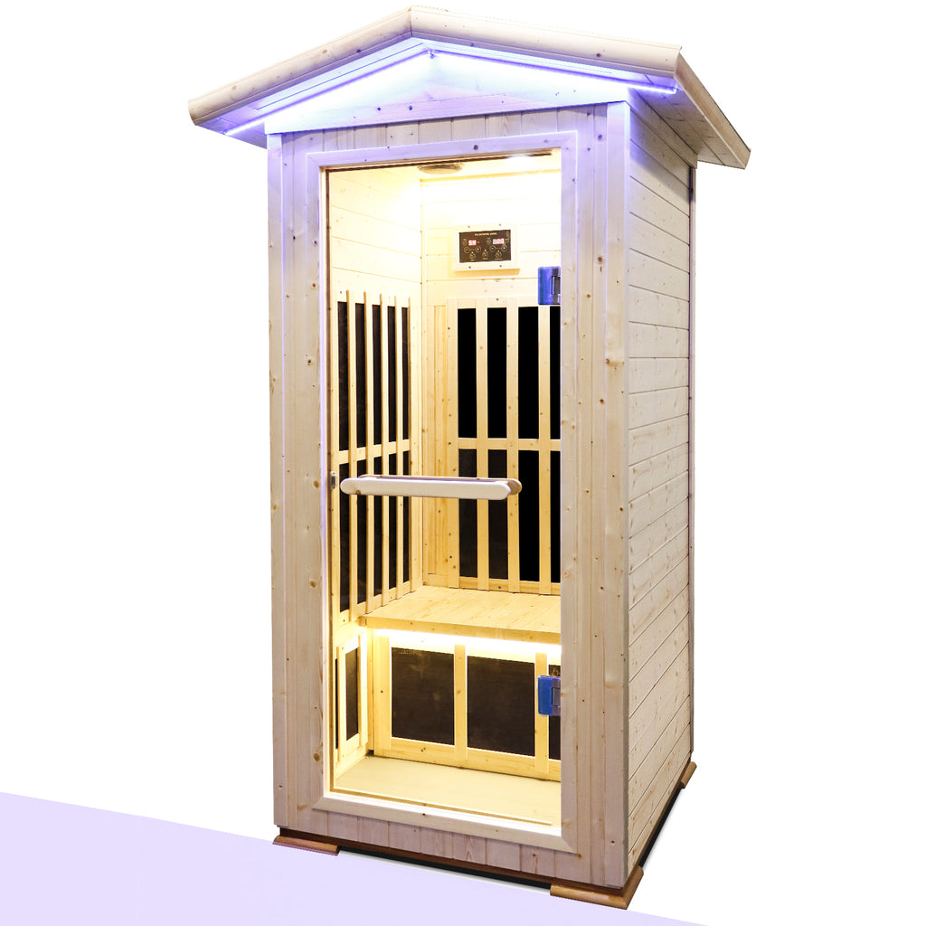 Single Person Spruce Far Infrared Sauna