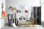 Herero 4-Panel Decorative Screen Room Divider