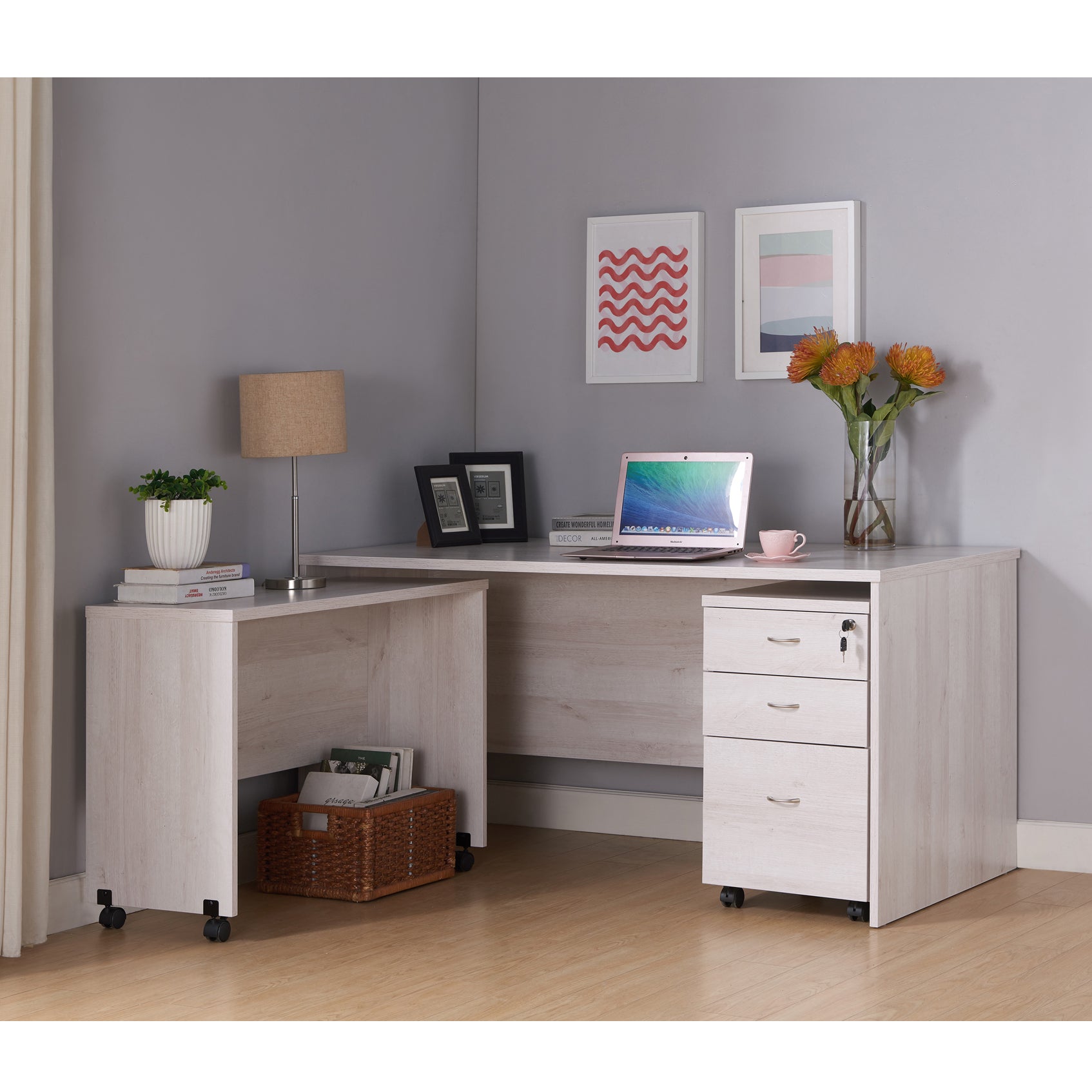 Mid-Century Mobile Desk