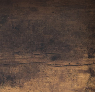 Home Office Desk with Distressed Wood Finish