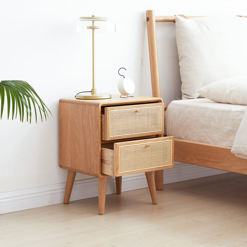 Pure Solid Wood Bedside Cabinet