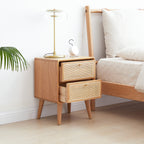 Pure Solid Wood Bedside Cabinet
