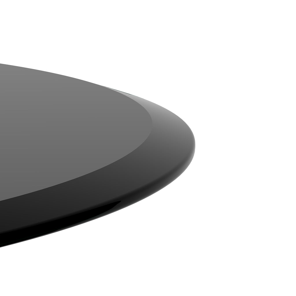 28" Inch Round Tempered Glass Table Top
