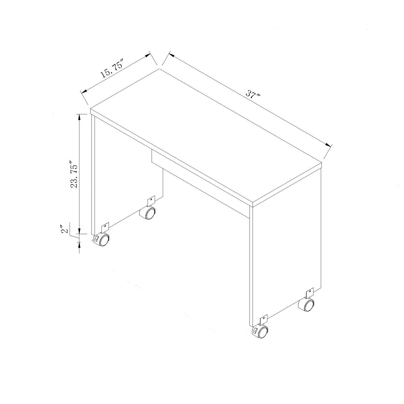 Printer Mobile Stand, Computer Desk