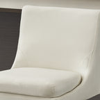 Upholstered Swivel Bar Stools Set of 2