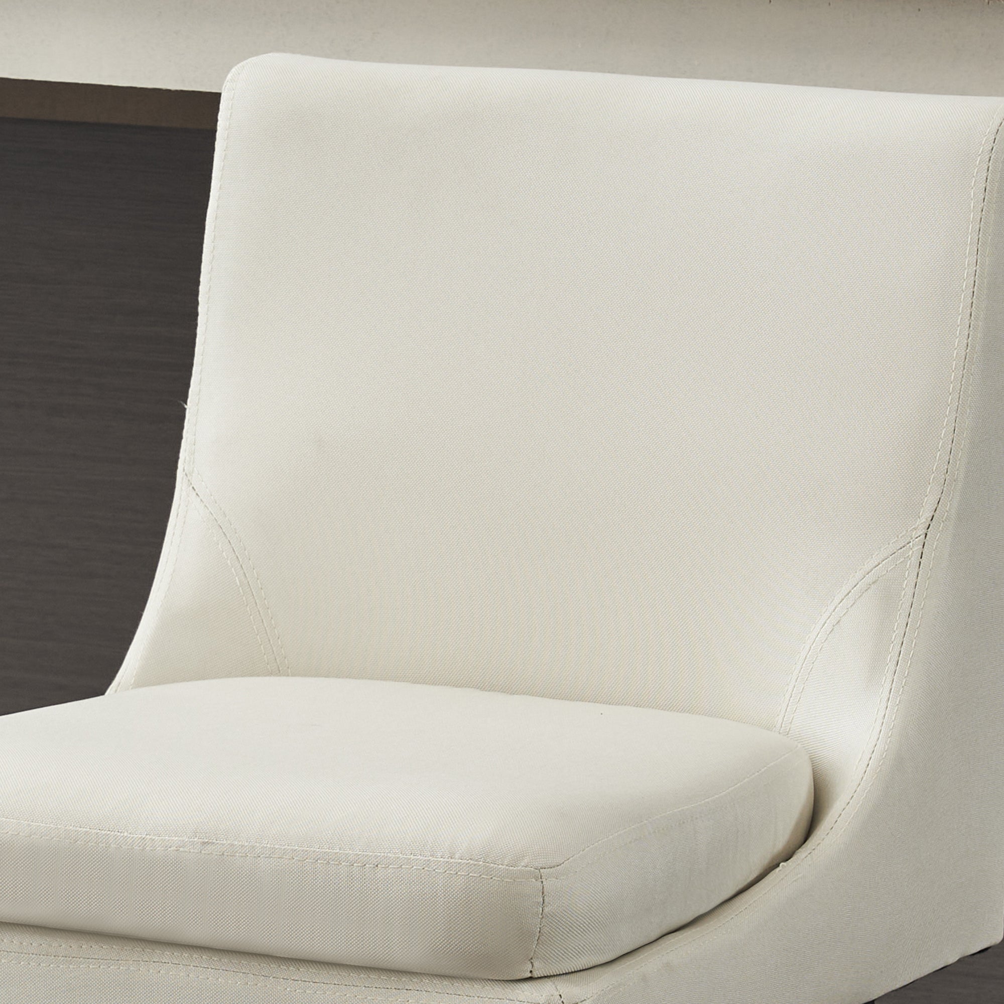 Upholstered Swivel Bar Stools Set of 2