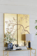 Set of 2 Cherry Blossom Wall Art Panels