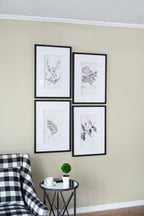 Set of 4 Botanical Wall Art Prints