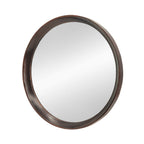 20x1.5" Transitional Decor Style Mango Wood Wall Mirror