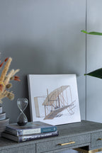 Set of 2 Large Rectangular Diptych Wall Art