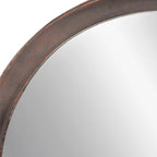 20x1.5" Transitional Decor Style Mango Wood Wall Mirror
