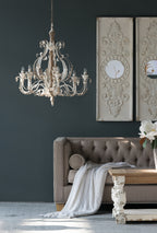 Set of 2 Large Wooden Wall Art Panels with Distressed Finish