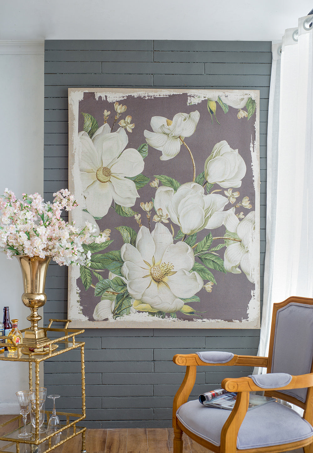 48" x 60" Large Botanical Wall Art Prints