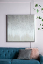Golden Sunshine Framed Hand-Painted Canvas Print Wall Art