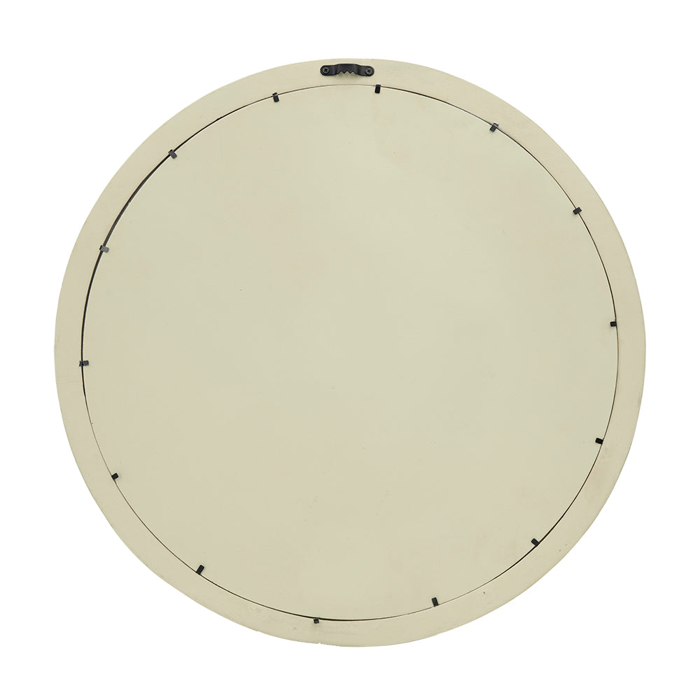 D20x1.5" Transitional Mango Wood Wall Mirror