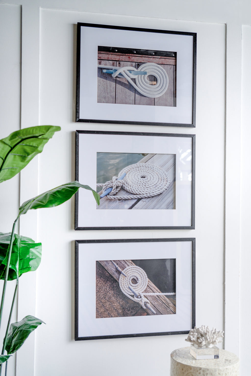 30" x 24" Rope Wall Art