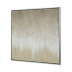 Golden Sunshine Framed Hand-Painted Canvas Print Wall Art