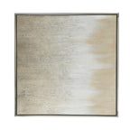 Golden Sunshine Framed Hand-Painted Canvas Print Wall Art