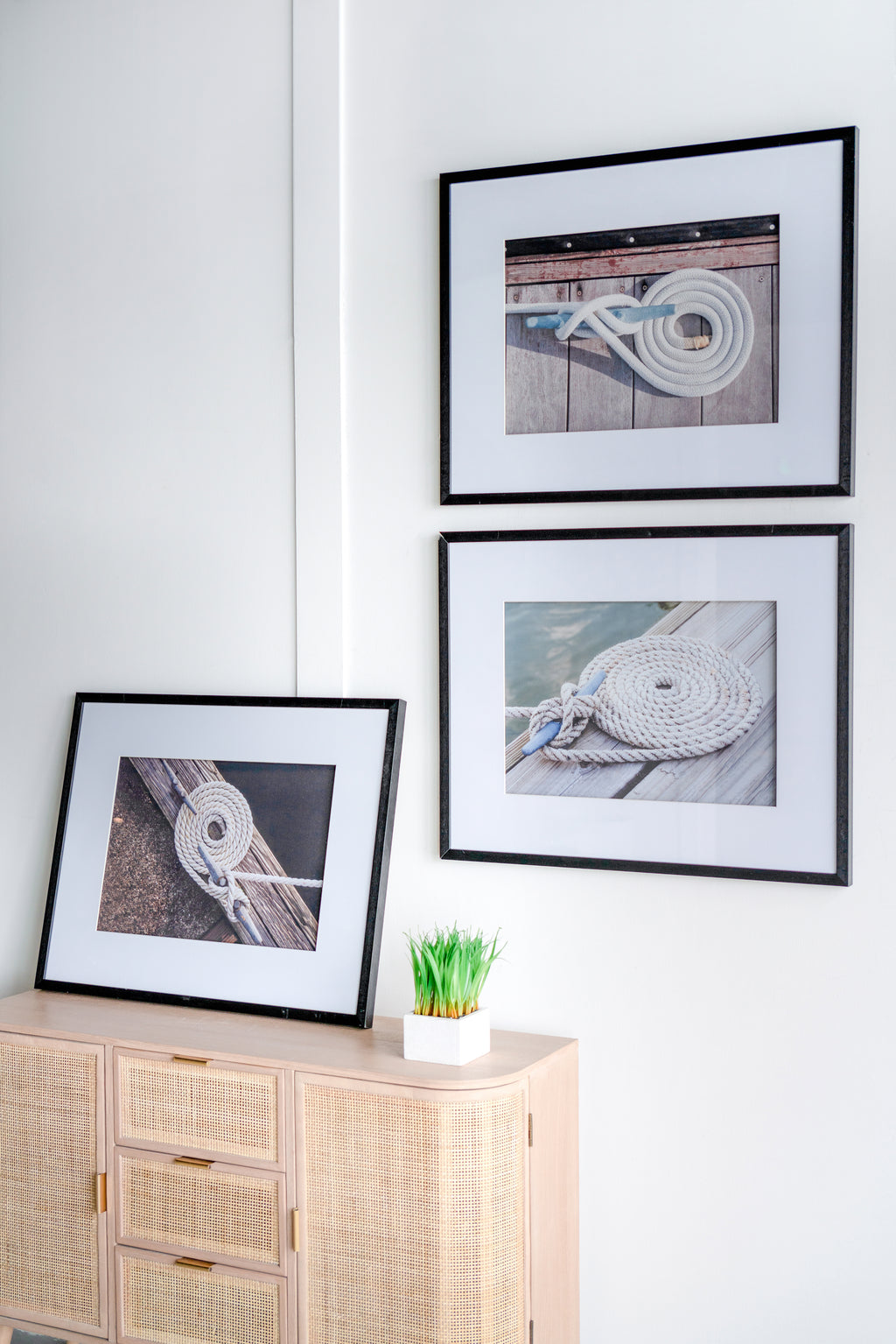 30" x 24" Rope Wall Art