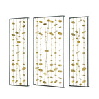 Set of 3 Metal Decorative Wall Art