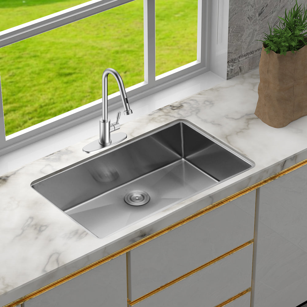 30 Inch Undermount Stainless Steel Kitchen Sink