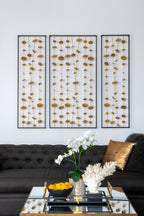 Set of 3 Metal Decorative Wall Art